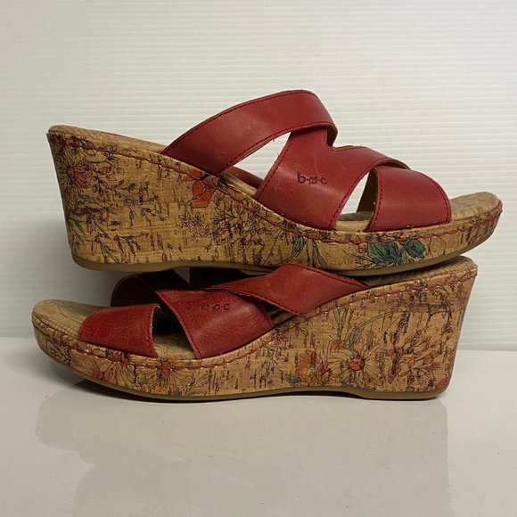 Born Concepts Ciata Red Platform Sandals - Picture 5 of 9
